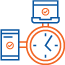 Swift & Efficient Scheduling Icon