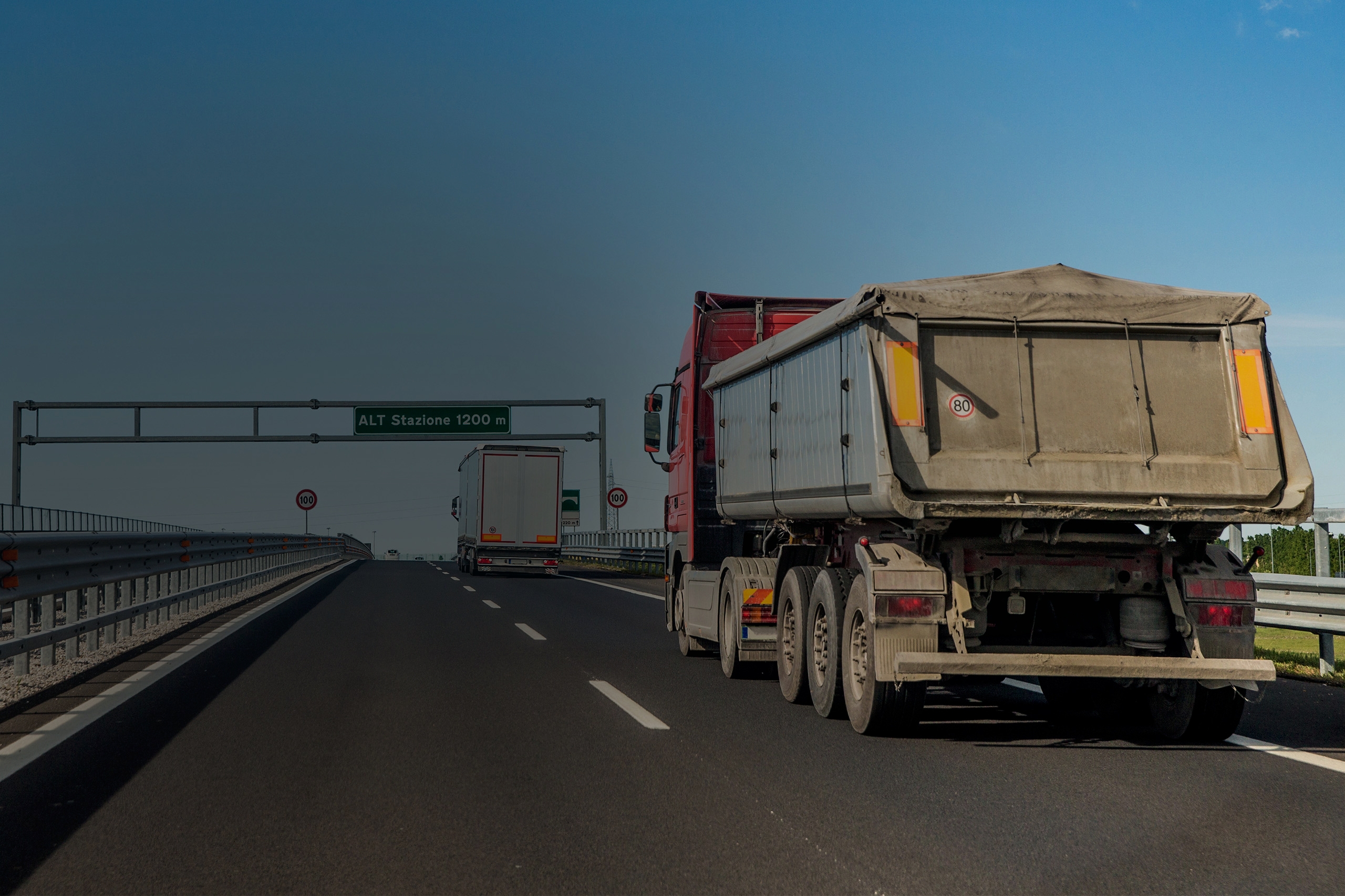 Construction Truck Banner